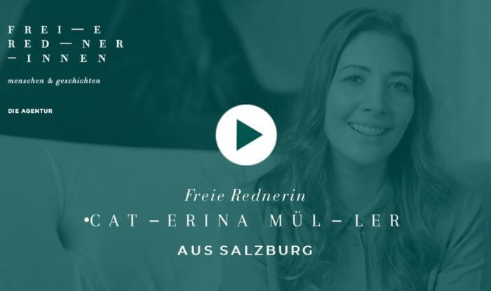 Freie Rednerin | Caterina Müller