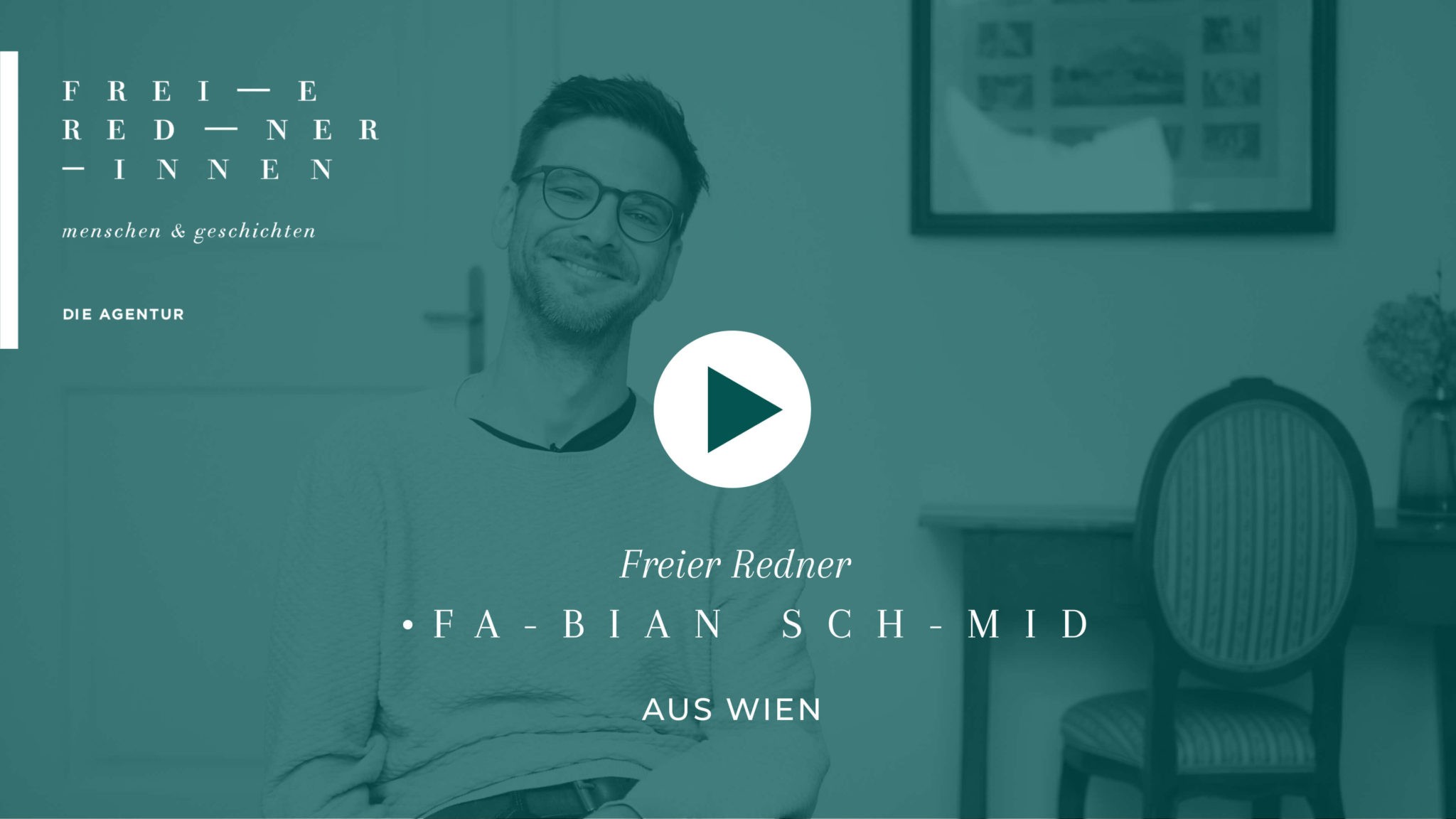 Freier Redner Fabian Schmid aus Wien