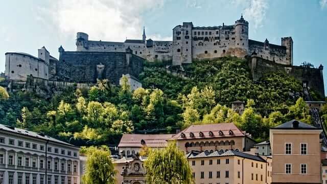 Trauerredner Salzburg | Blick auf die Festung Hohensalzburg