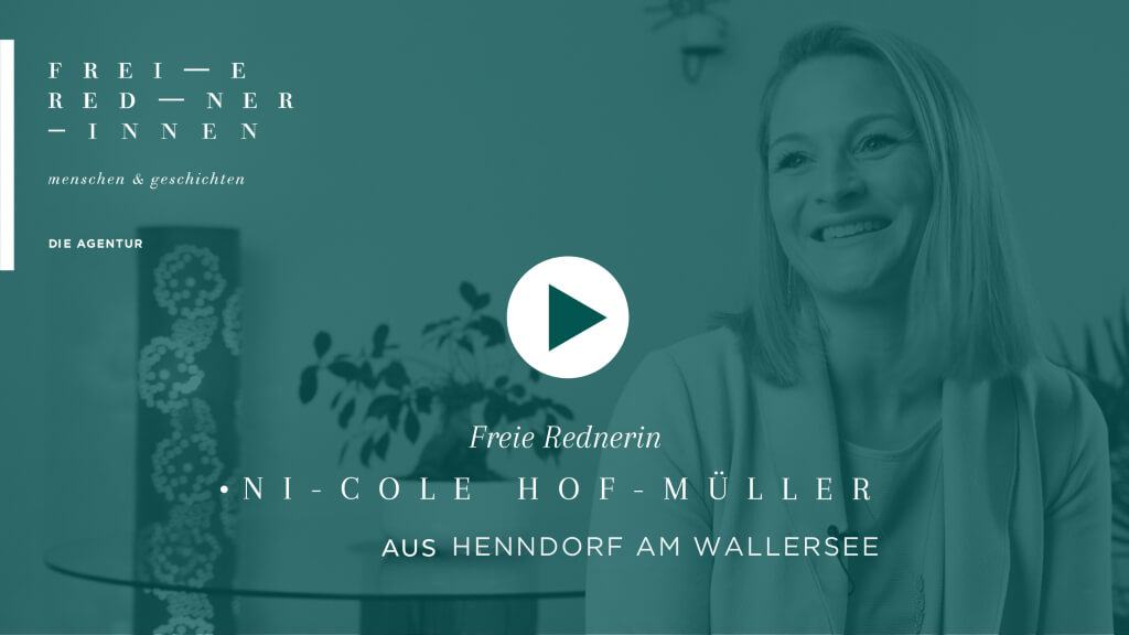 Freie Rednerin Nicole Hofmueller aus Henndorf am Wallersee