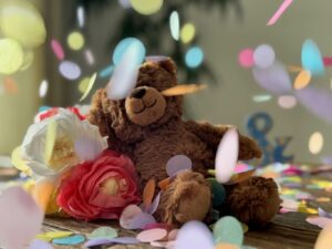 Kinderwillkommensfest-Teddybär