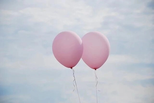 Kinderwillkommensfest - Zwei Luftballons