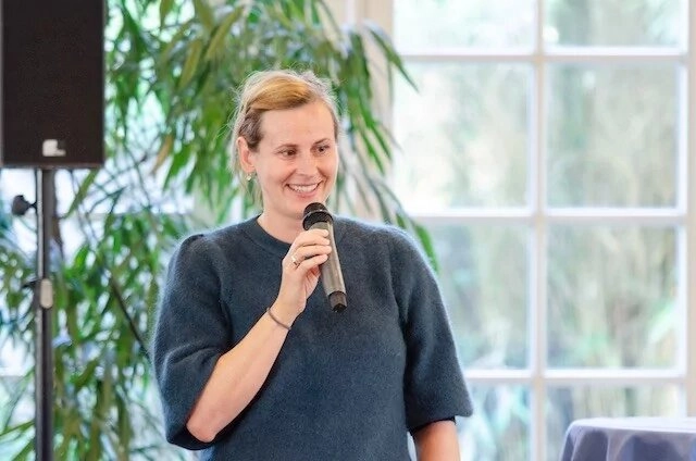 Kinderwillkommensfest - Erste Rede einer Teilnehmerin der Ausbildung bei Freie Redner