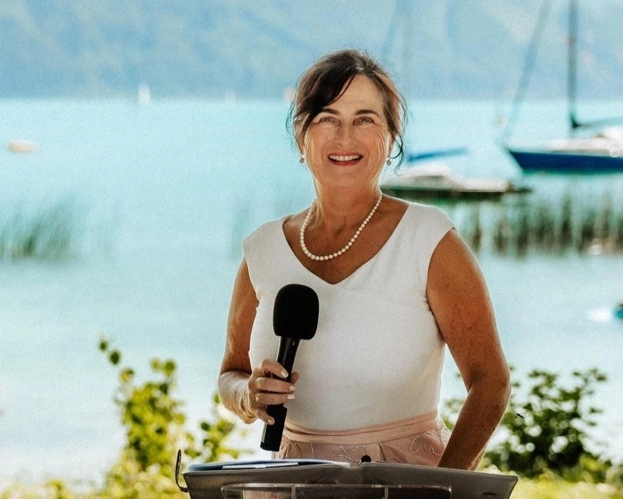 Freie Rednerin Susanne Schöndorfer aus Salzburg