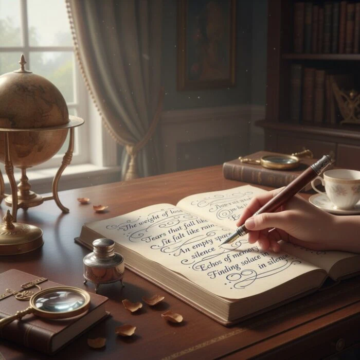 Freier Redner schreibt eine Trauerrede