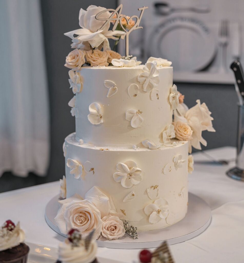 Hochzeitstorte auf einer Freien Trauung mit Birgit Gottas